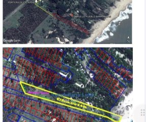 Terreno Sobre El Mar -diamante De La Pedrera