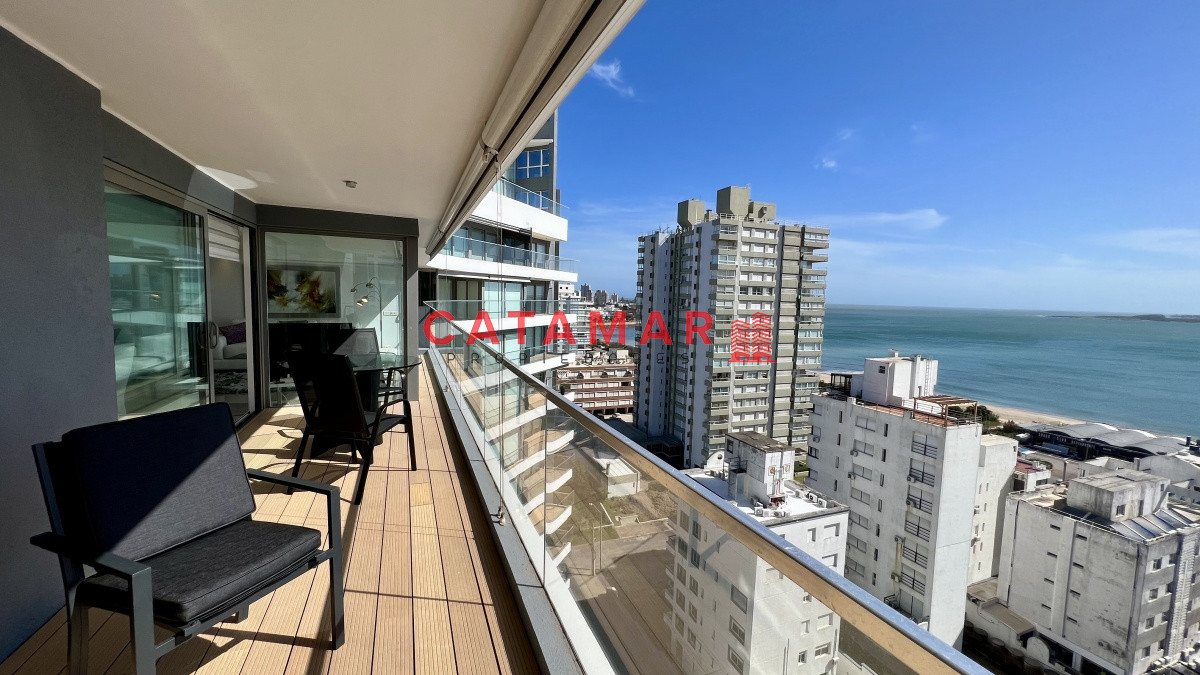 Apartamento ID.480 - Departamento Alexander Collection de tres dormitorios habitación de servicio Punta del Este Playa Mansa