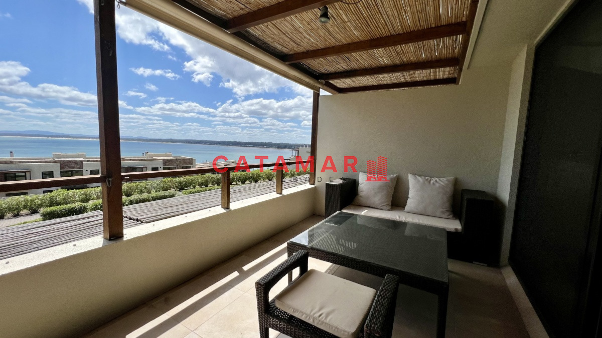 Apartamento ID.509 - Alquiler departamento Quartier Punta Ballena dos dormitorio terraza al mar Punta ballena Punta del Este