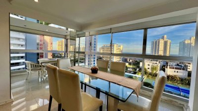 Apartamento en venta Punta del este 2 dormitorios Long Beach