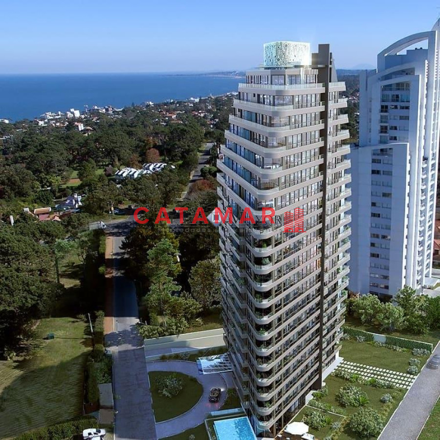 Apartamento ID.487 - Venta departamento Monoambiente torre Gaudi punta del este
