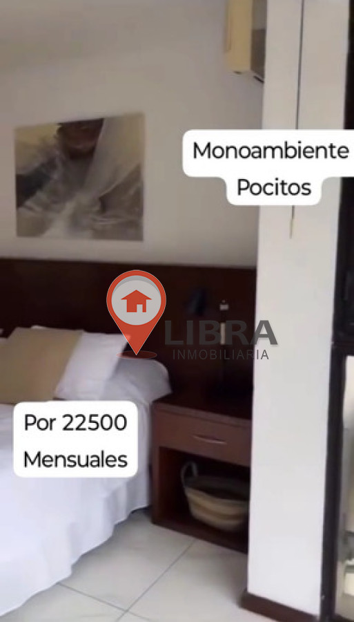 Apartamento ID.10103 - Alquiler Monoambiente Amoblado, Pocitos