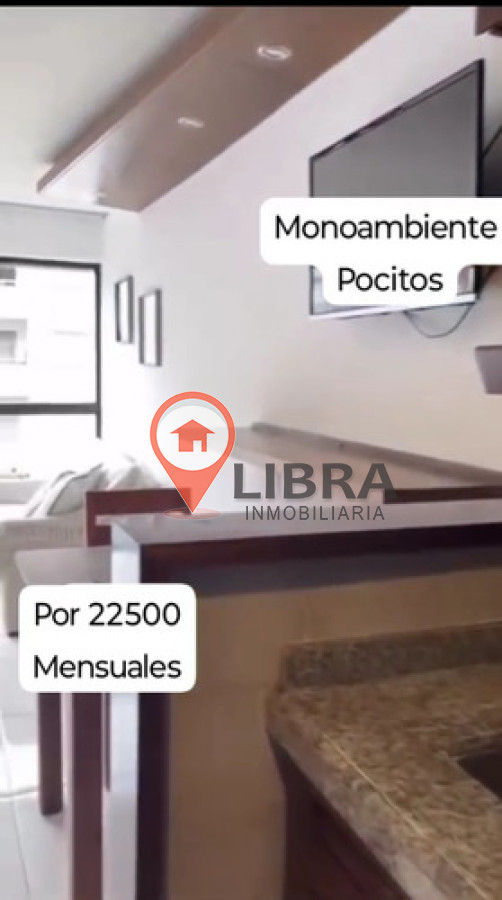 Apartamento ID.10103 - Alquiler Monoambiente Amoblado, Pocitos