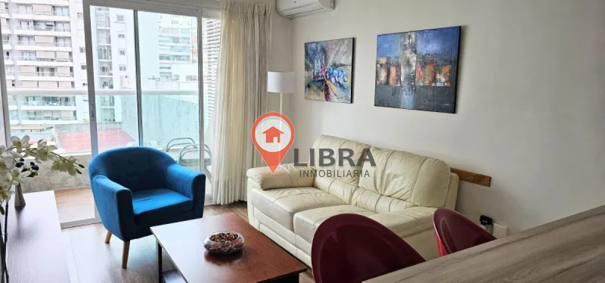 Apartamento ID.10133 - Hermoso Apartamento Amueblado De 1 Dorm En Pocitos 