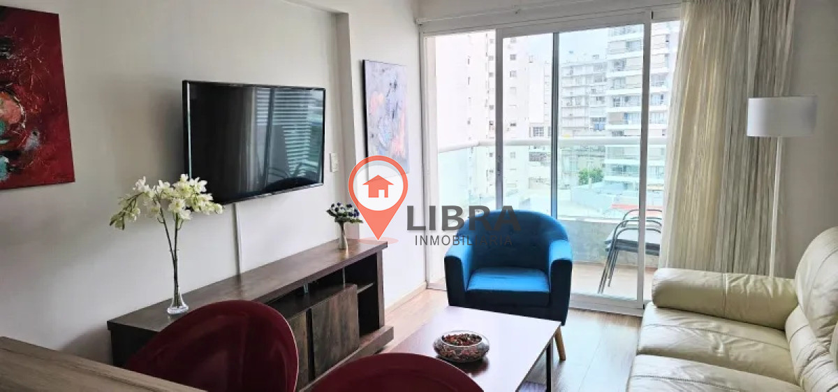 Apartamento ID.10133 - Hermoso Apartamento Amueblado De 1 Dorm En Pocitos 