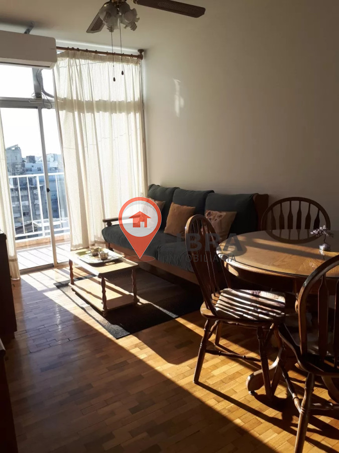 Apartamento ID.7794 - Alquiler Apartamento 1 Dormitorio Amoblado Con Balcón Centro