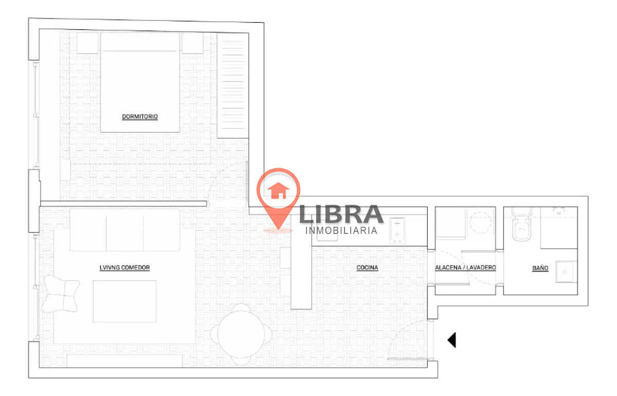 Apartamento ID.3802 - A Nuevo 1 Dormitorio Amplio 1 Cuadra De Universidad Cordón