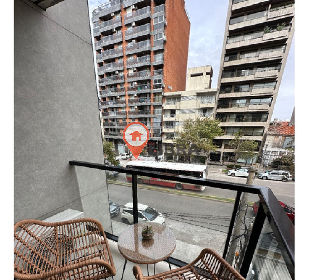 Apartamento ID.9120 - Venta Apartamento Amueblado Pocitos  2 Dormitorios 2 Baños Garage