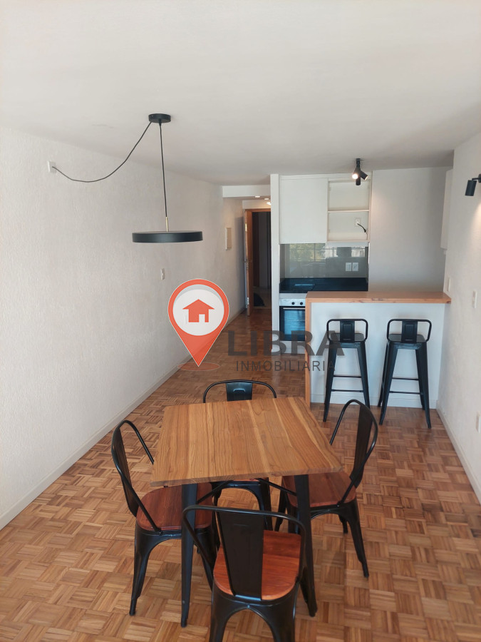 Apartamento ID.9132 - Alquiler Apto Semiamoblado 1 Dormitorio En Punta Carretas