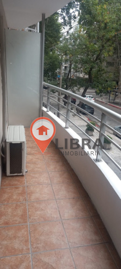 Apartamento ID.9183 - Alquiler Monoambiente Amplio  Cocina Definida Balcón En Pocitos 