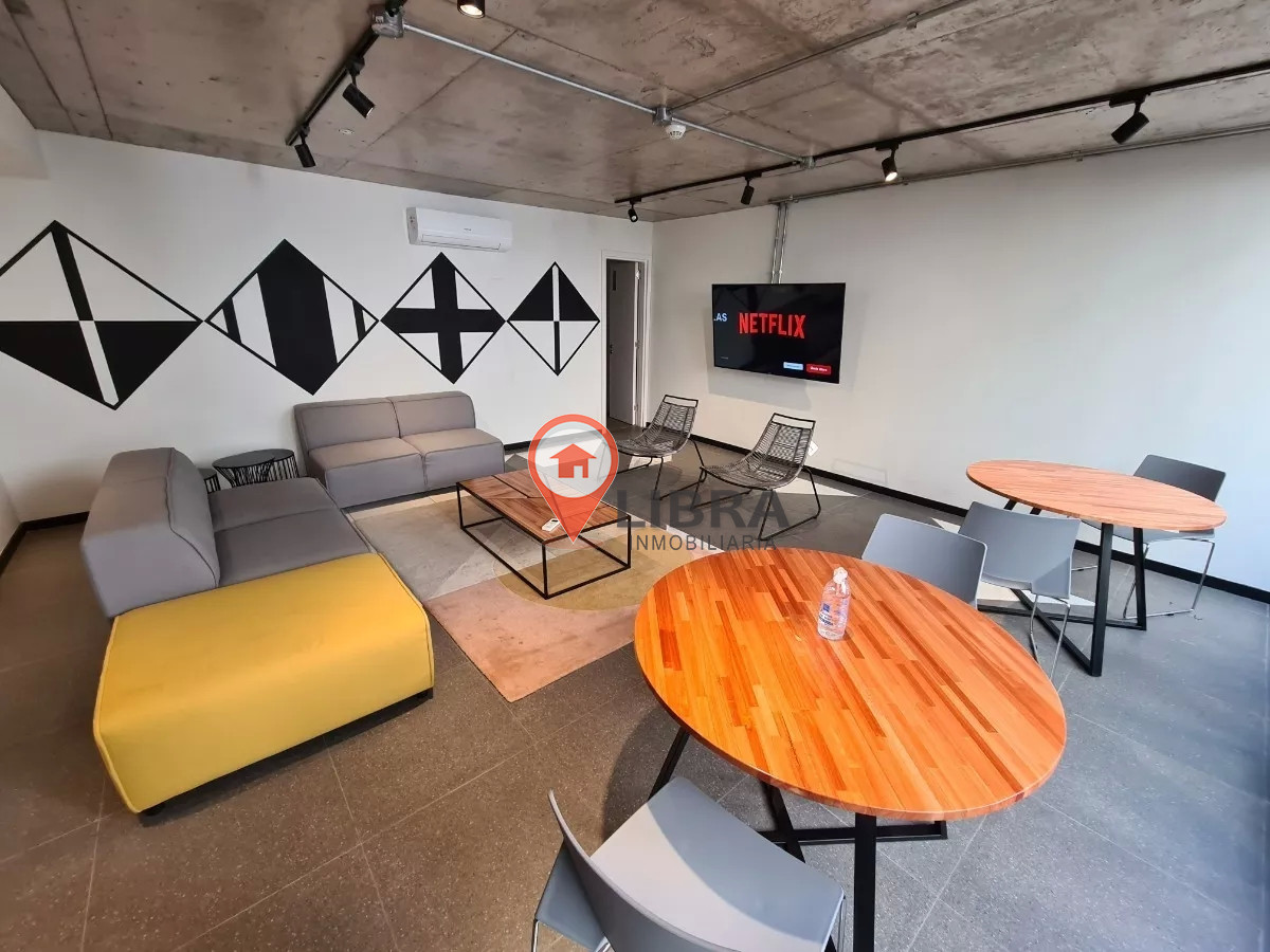 Apartamento ID.4311 - Loft Amoblado De 1 Dormitorio Con Amenities En Pocitos Nuevo