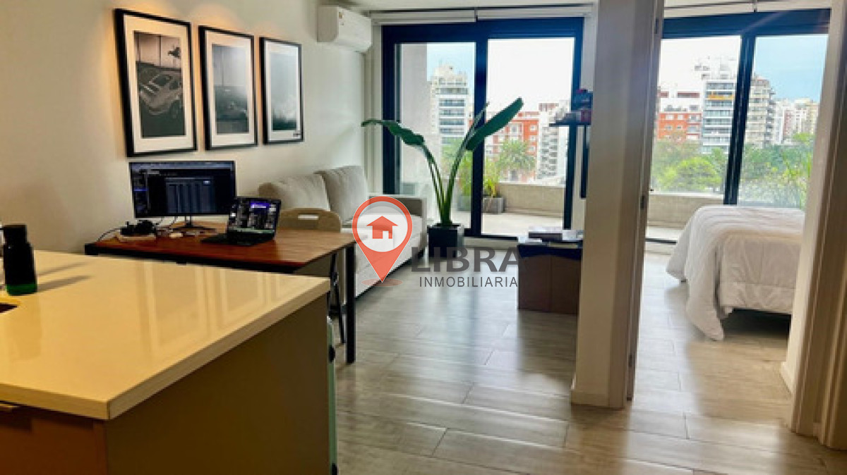 Apartamento ID.9619 - Alquiler Apto 1 Dorm Al Frente Soleado Y Amplio, Nuevo En Punta Carretas