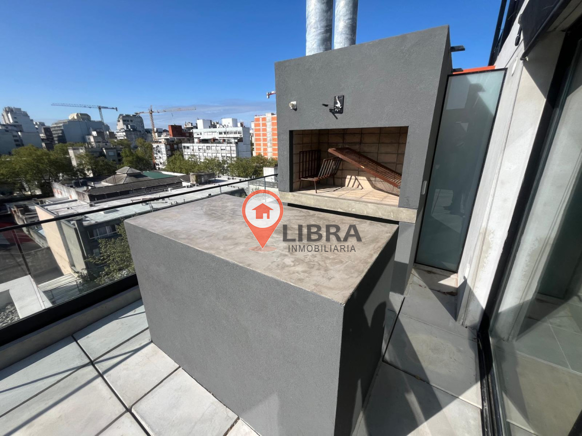 Apartamento ID.6572 - Venta Apartamento A Estrenar Centro 1 Dorm Terraza Parrilero