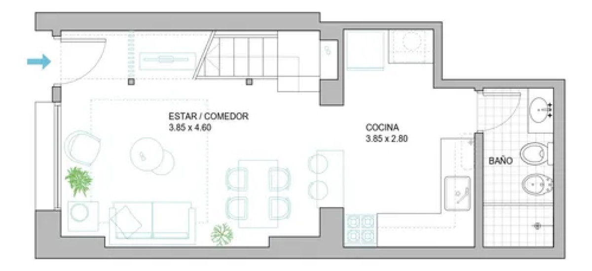 Apartamento ID.10815 - Venta Totalmente Reformado 2 Dormitorios Sin Gastos Aguada