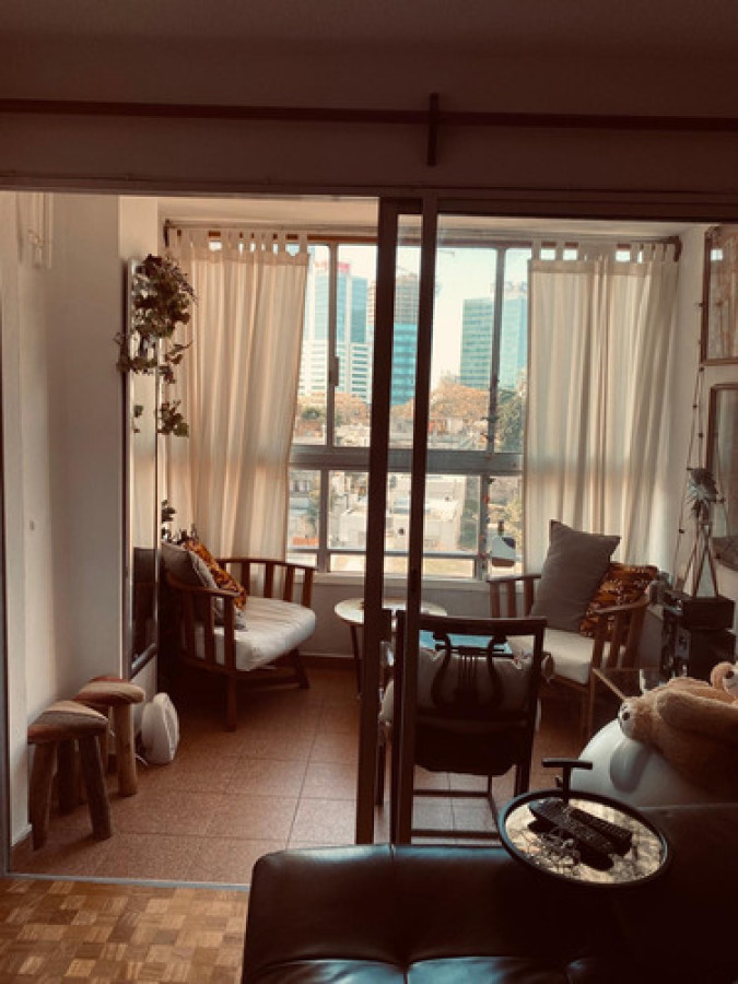 Apartamento ID.11297 - VENTA APARTAMENTO LUMINOSO EN POCITOS 1 DORMITORIO AL FRENTE