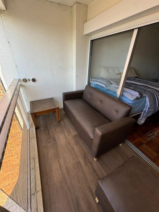 Apartamento ID.12325 - Alquiler Monoambiente Al Frente Amoblado Luminoso En Pocitos