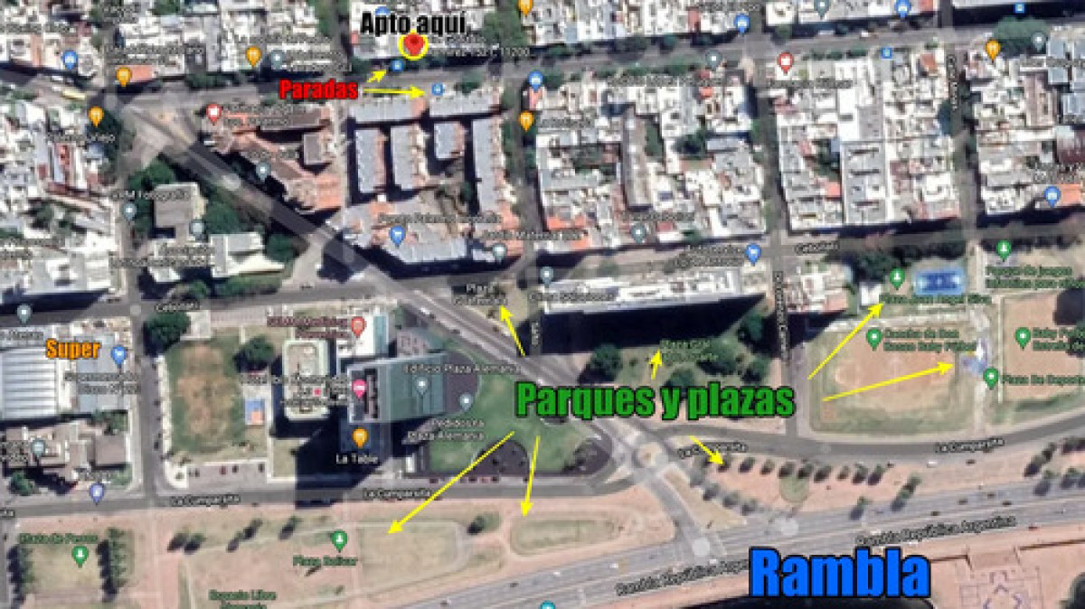 Apartamento ID.11909 - Venta Apto Excelente Punto 2 Dorm En Oferta Hasta El 15-3! Azotea Exclusiva