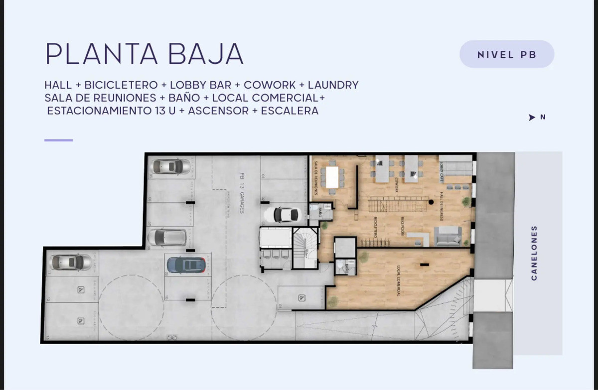 Apartamento ID.12733 - Venta Apartamento A Estrenar 1 Dormitorio Terraza Al Frente Cochera Amenities En Cordón