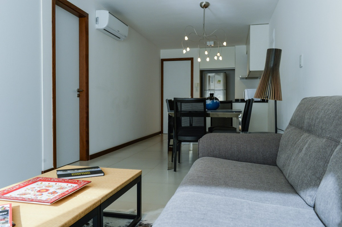 Apartamento ID.7363 - Hermoso Apartamento De 1 Dormitorio En Pocitos Con Balcón Y Garaje Amoblado