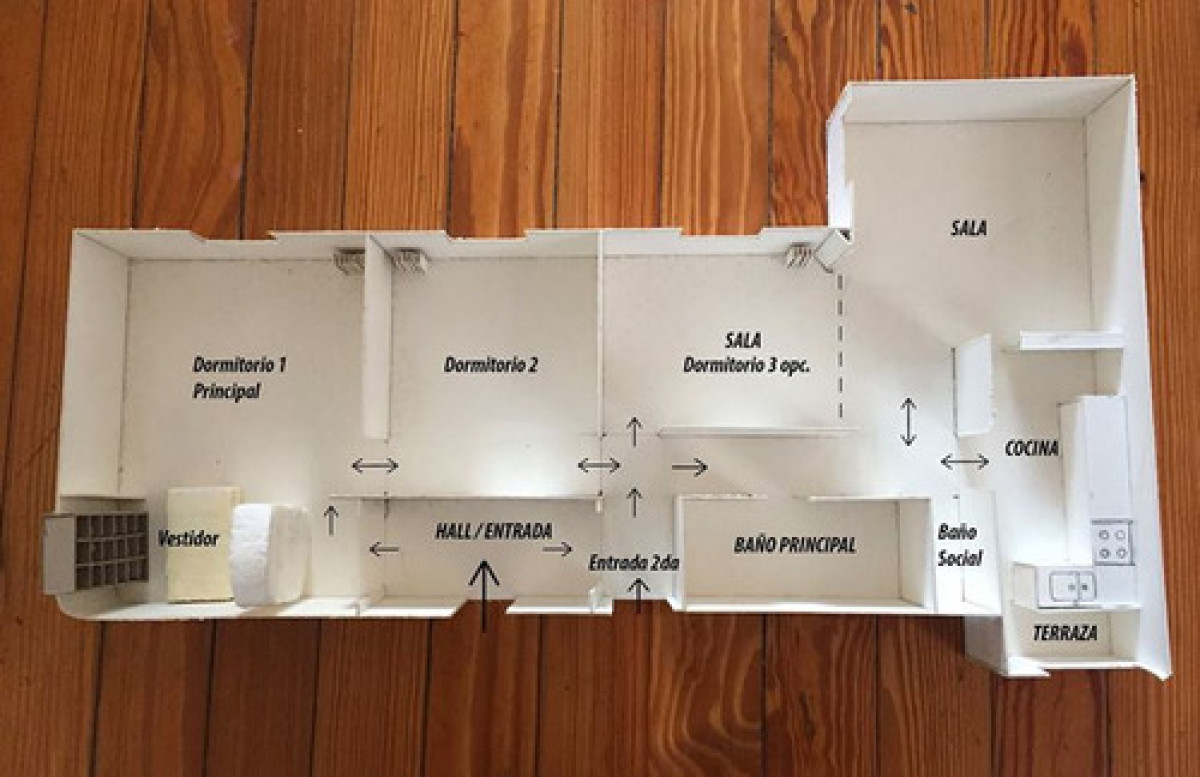 Apartamento ID.8578 - Alquiler Apartamento De Estilo 2 Dormitorios En Barrio Sur