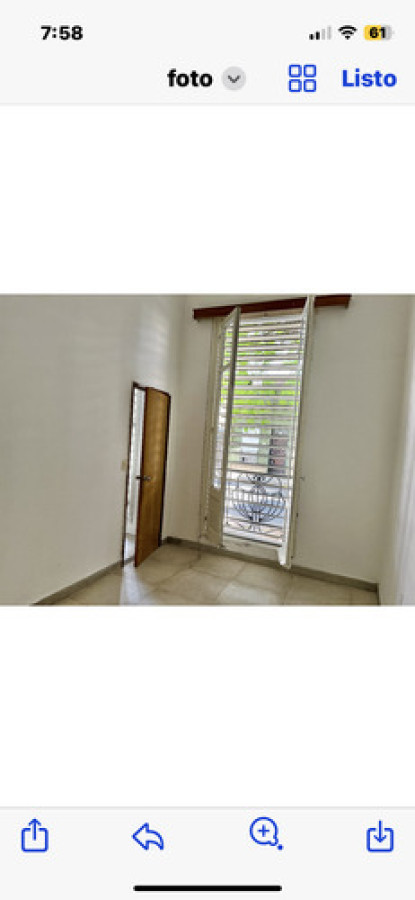 Casa ID.11684 - Alquiler De Casa 1 Dormitorio Con Patio Excelente En Tres Cruces