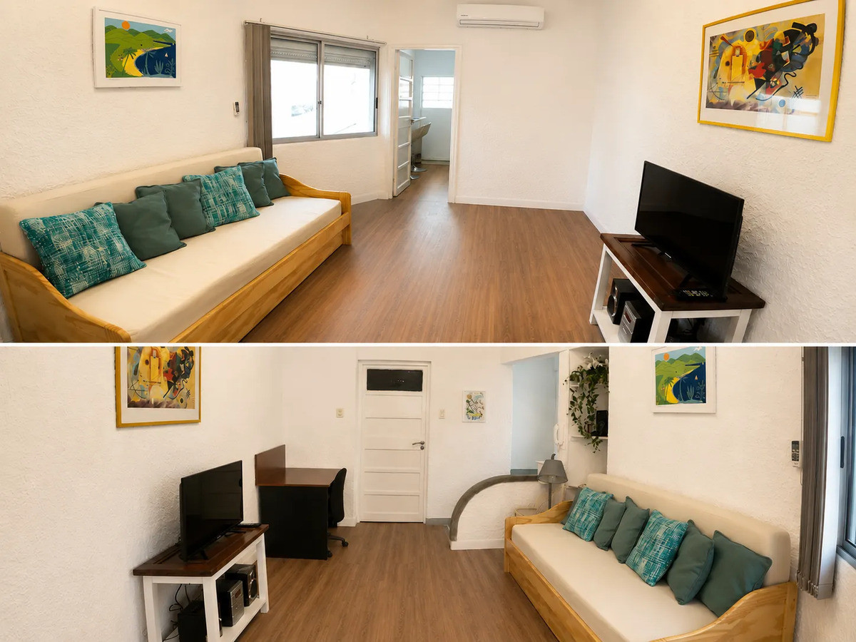 Casa ID.12758 - Alquiler Casa PH Amueblada 1 Dormitorio En La Blanqueada