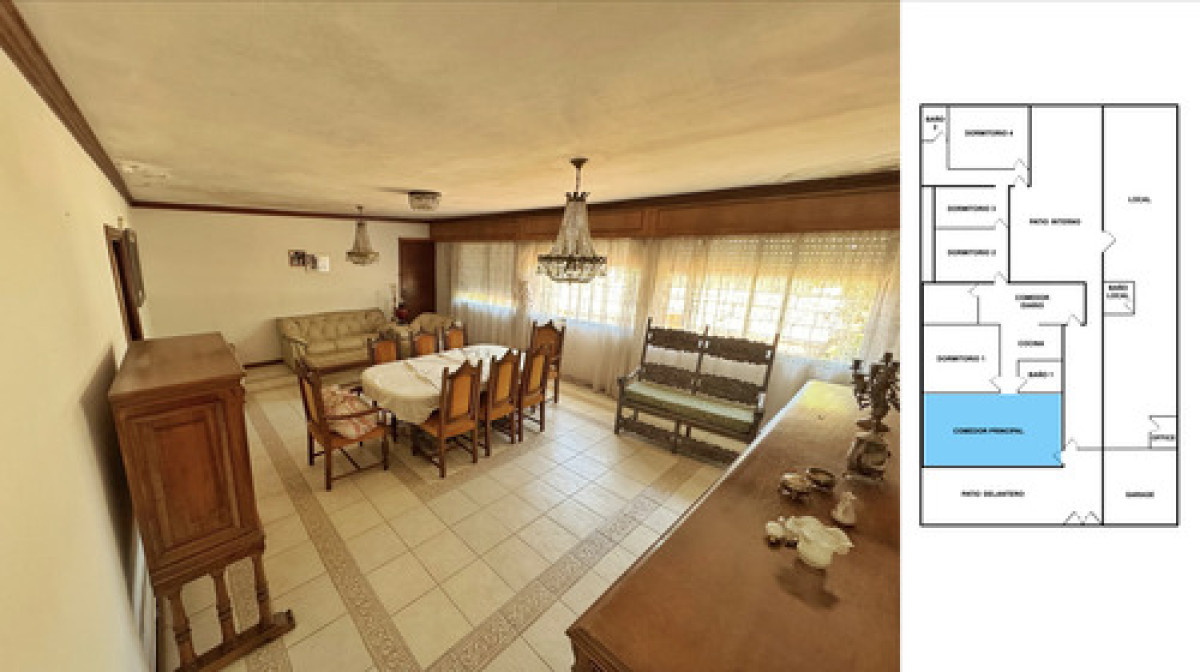 Casa ID.11663 - VENTA CASA EN MAROÑAS 4 DORMITORIOS 3 BAÑOS Y GARAJE PARA 2 AUTOS