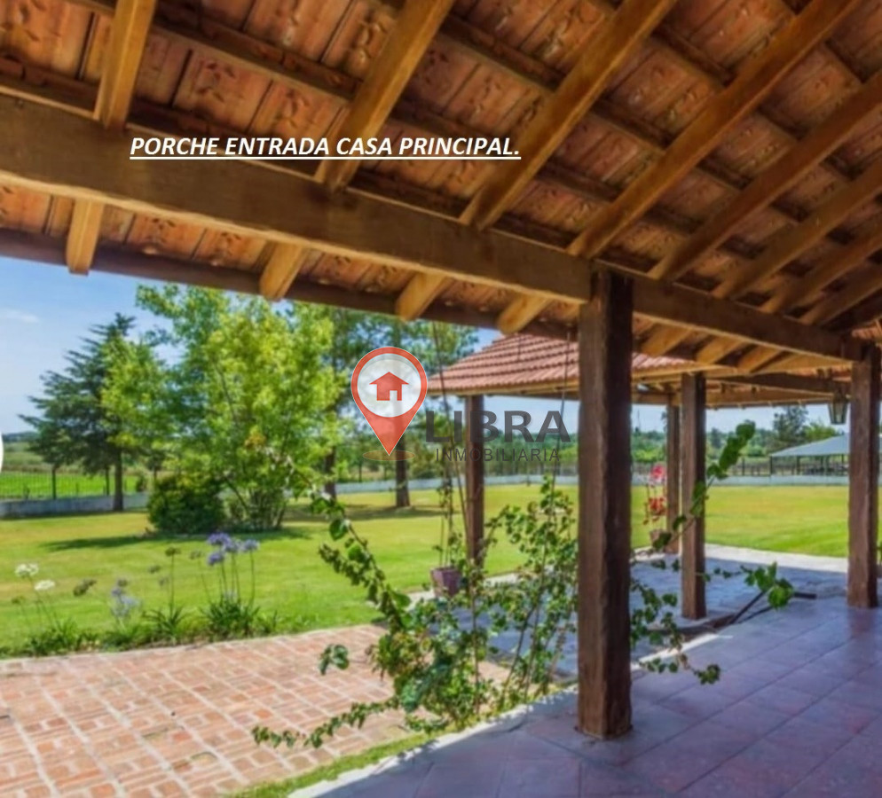 Chacra ID.2731 - Se Vende Casa De Campo Con Salón De Fiestas Y Pista Hípica
