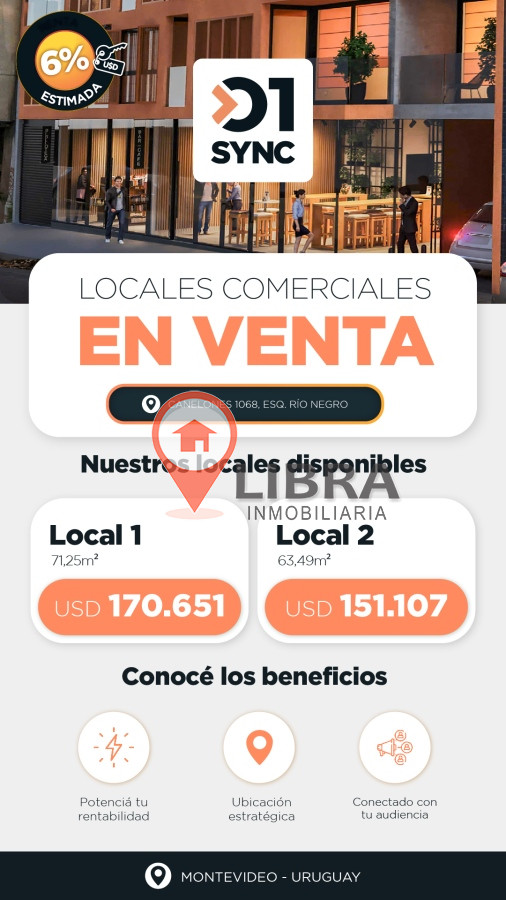 Local Comercial ID.6544 - Venta Locales Comerciales En Planta Baja Amenities Centro