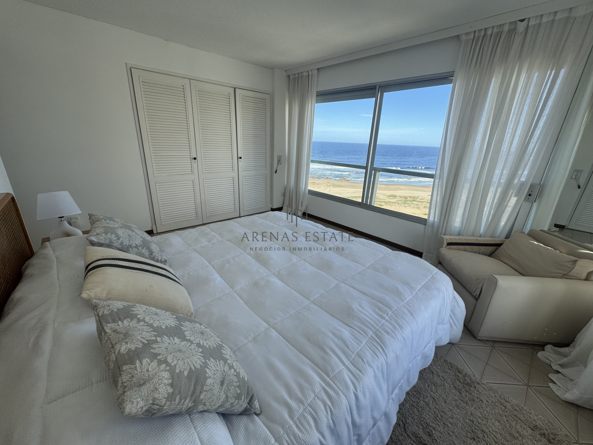 Apartamento ID.3843 - Apartamento en venta de dos dormitorios en primera linea de la Brava, Punta del Este