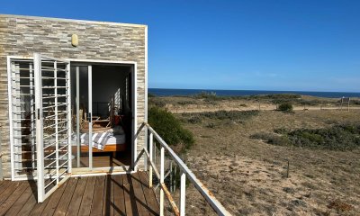Casa container con títulos en Sauce de Portezuelo con vista al Mar. 2 dormitorios
