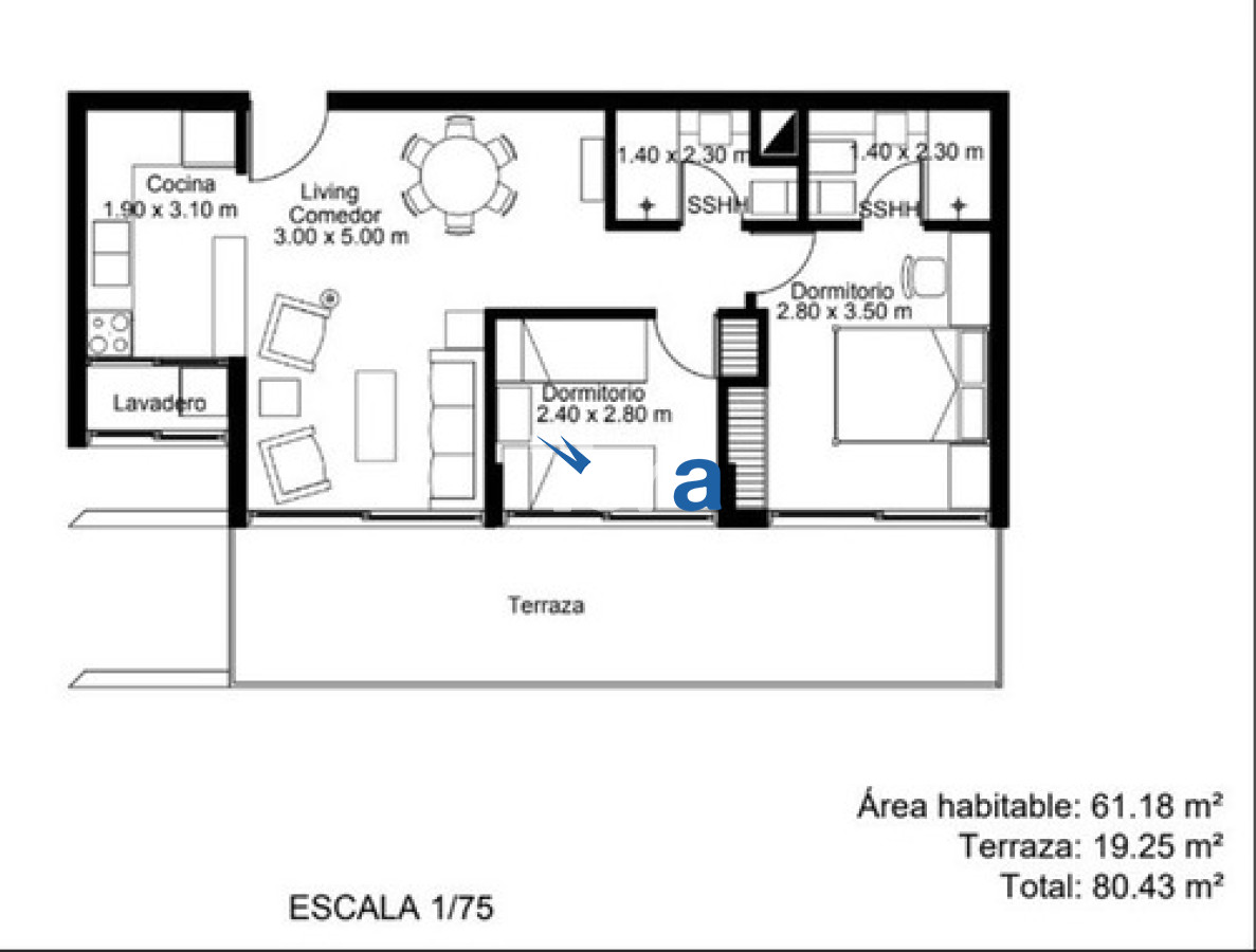 Apartamento ID.21174 - Apartamento En Venta De 2 Dormitorios Playa Mansa