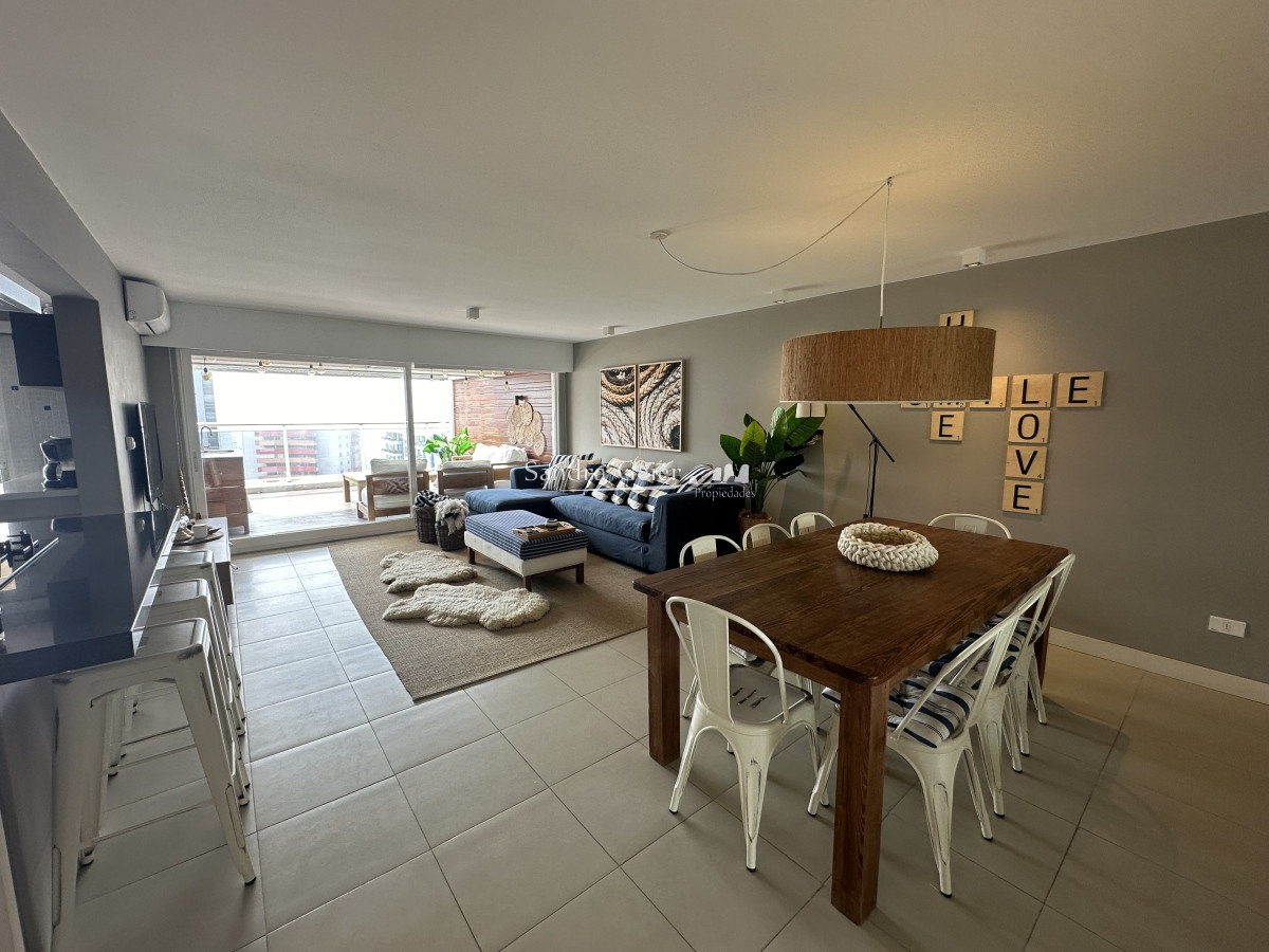 Apartamento ID.1136 - ALQUILER FIN DE AÑO HASTA EL 03 ENERO 3 DORMITORIOS PARRILLERO PROPIO