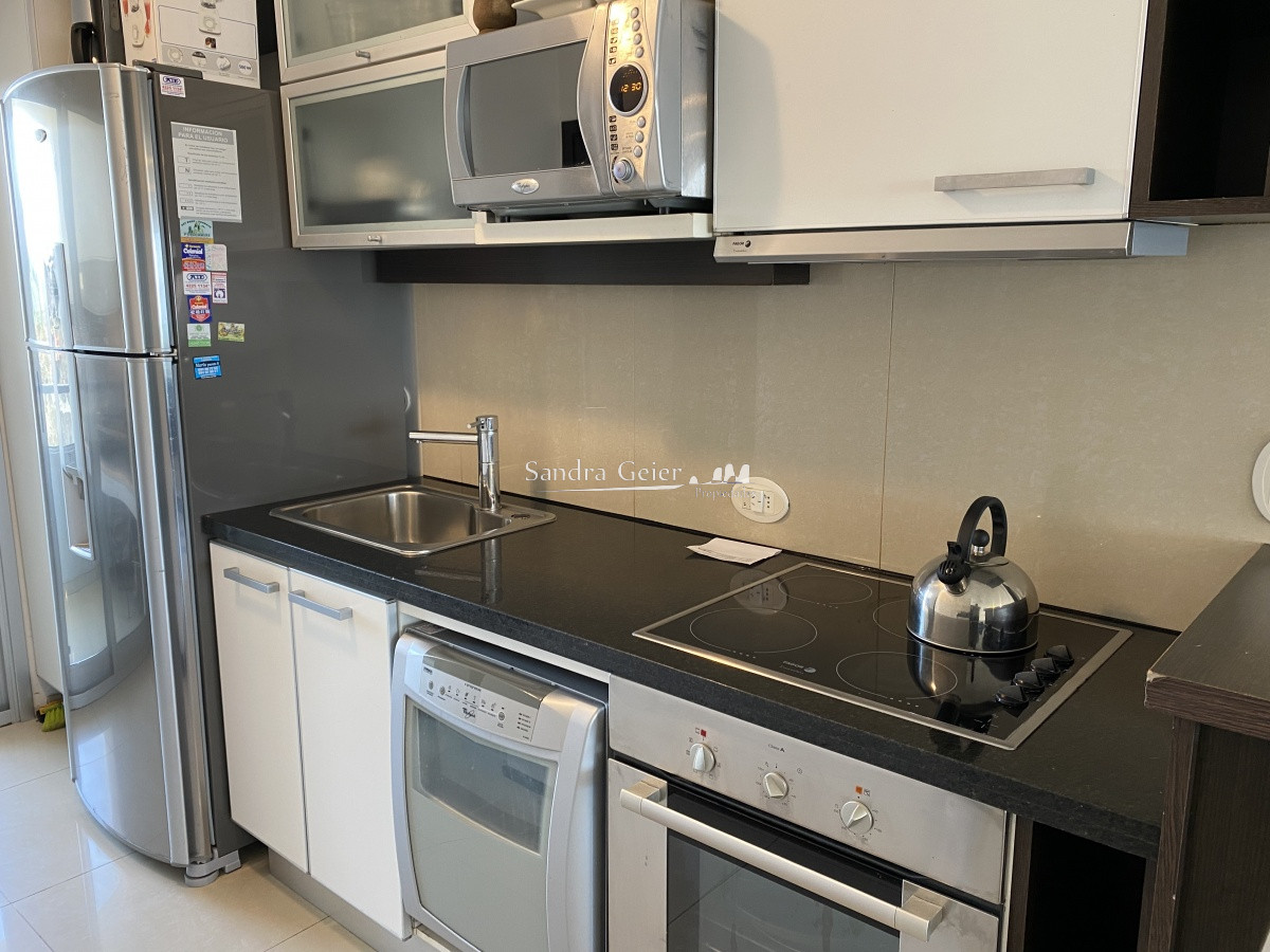 Apartamento ID.1593 - Venta, excepcional apartamento en Playa Mansa, 2 dormitorios, 2 baños, terraza al frente con buena vista, terraza trasera con parrillero