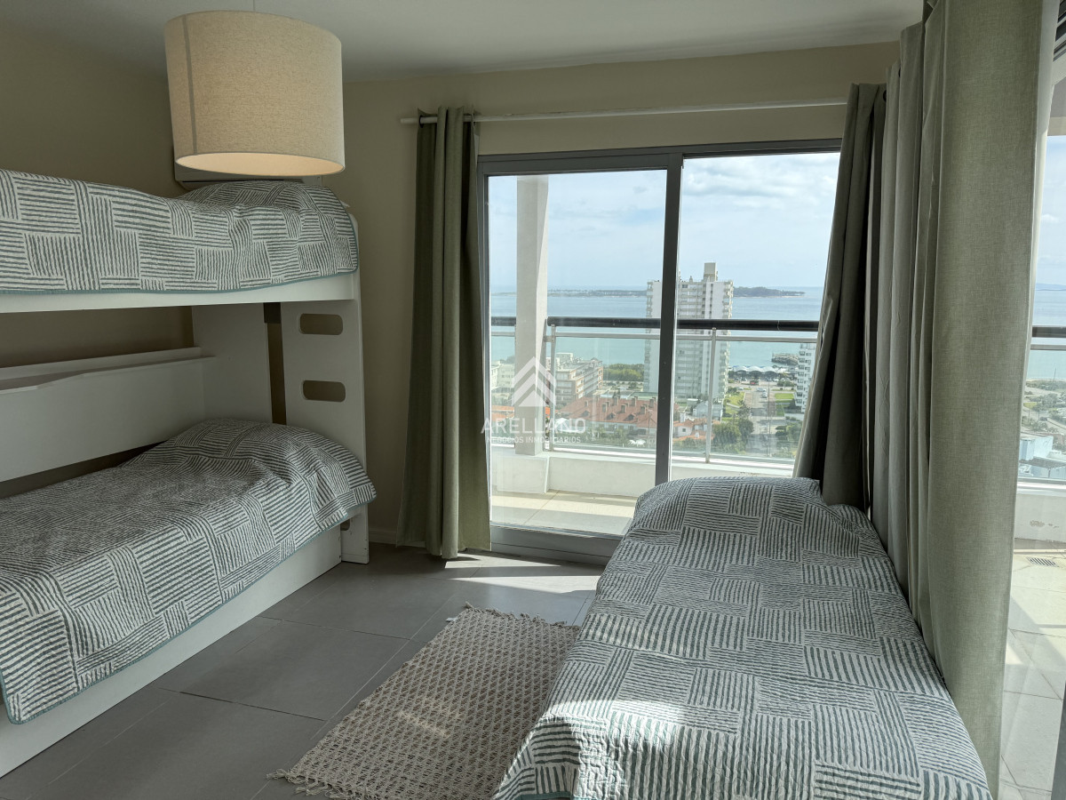 Apartamento ID.5397 - ESPECTACULAR PENT HOUSE EN TORRE FRANCIA PUNTA DEL ESTE DE 2 DORMITORIOS