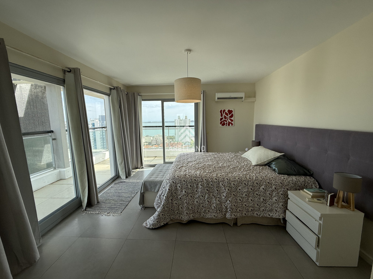 Apartamento ID.5397 - ESPECTACULAR PENT HOUSE EN TORRE FRANCIA PUNTA DEL ESTE DE 2 DORMITORIOS
