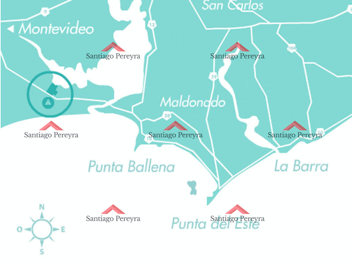 Terreno ID.6383 - 50 metros de costa, acepta financiacion sin interes, venta, chacra, Punta del Este, Uruguay, LAGUNA DE LOS CISNES