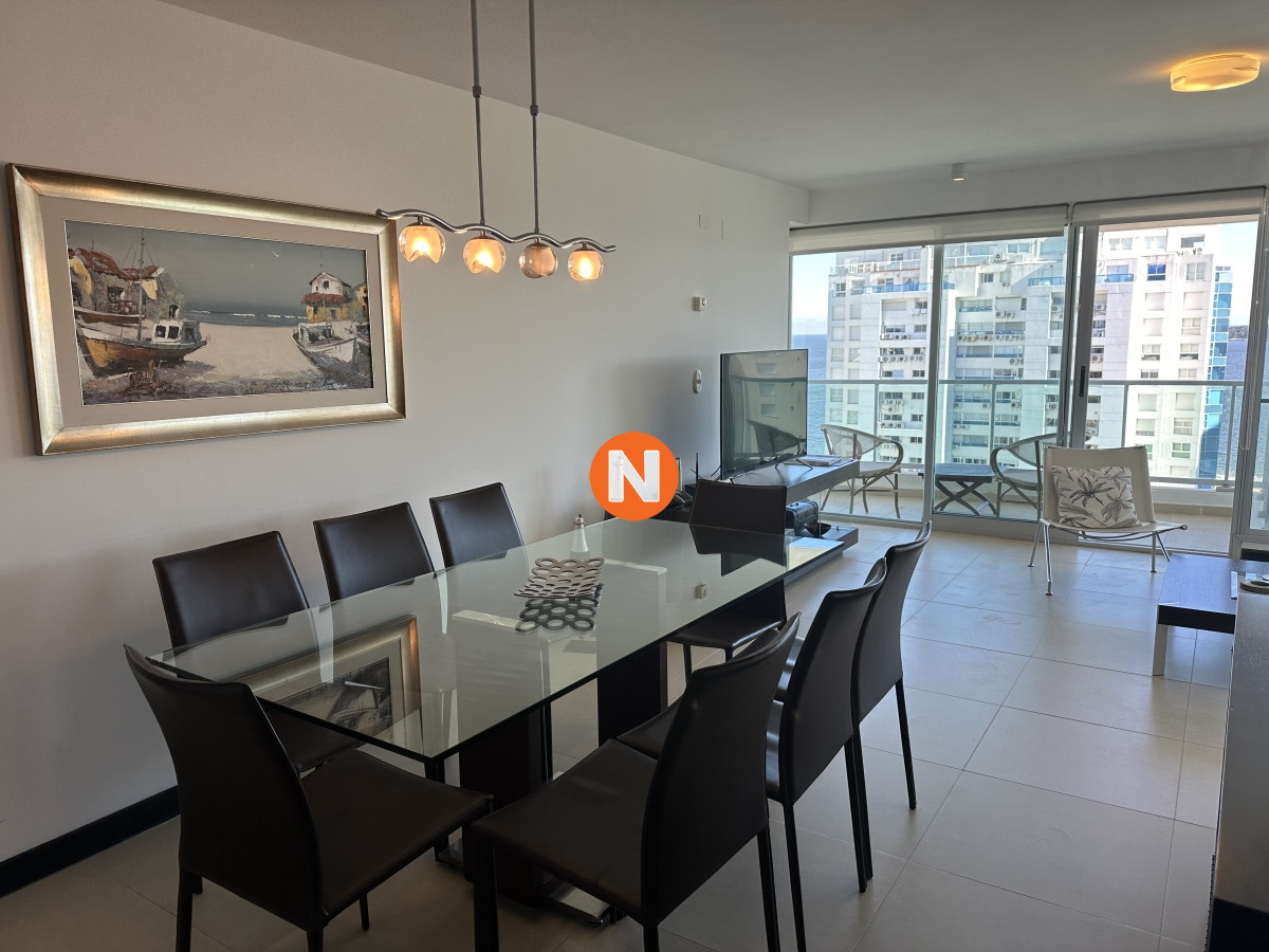 Apartamento Ref.222937 - ESPECTACULAR APARTAMENTO PLAYA MANSA, 3 DORMITORIOS EN SUITE, TODOS LOS SERVICIOS