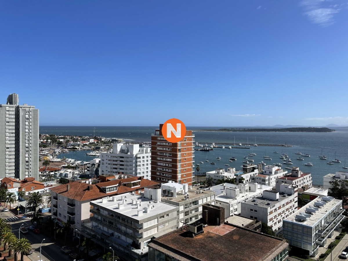 Apartamento Ref.219558 - APARTAMENTO EN PENINSULA VISTA AL PUERTO, 3 DORMITORIOS, VENTA, PUNTA DEL ESTE, PENINSULA