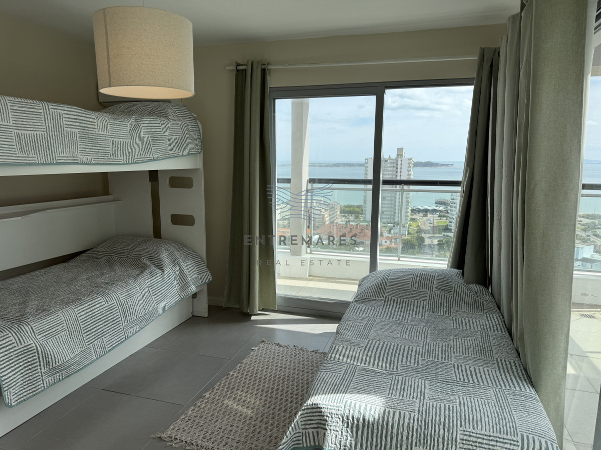 Apartamento ID.263 - ESPECTACULAR PENT HOUSE EN TORRE FRANCIA PUNTA DEL ESTE DE 2 DORMITORIOS