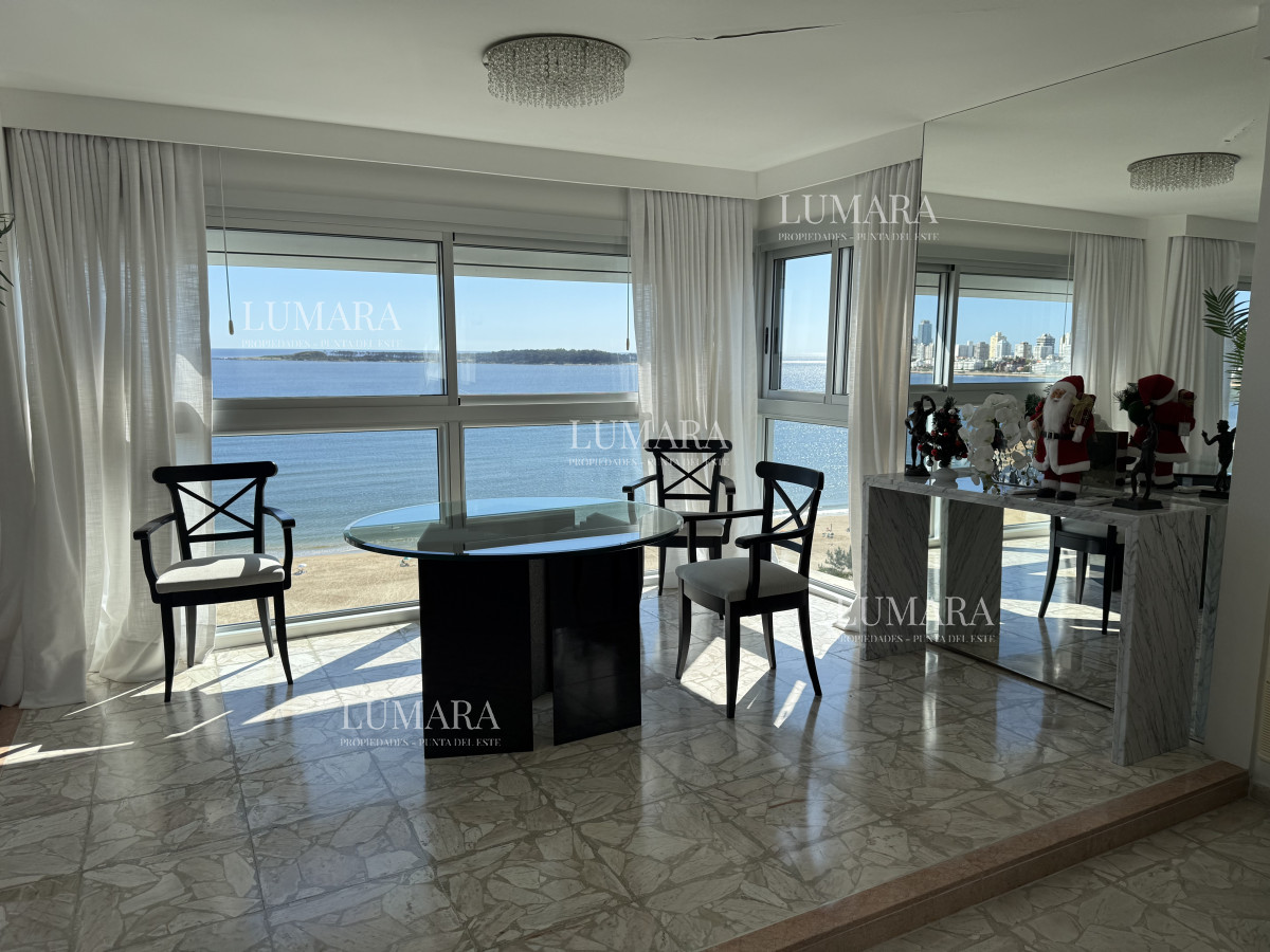 Apartamento ID.3253 - RECIEN INGRESADO, 3 DORMITORIOS Y DEP. VENTA PRIMERA LINEA PLAYA MANSA