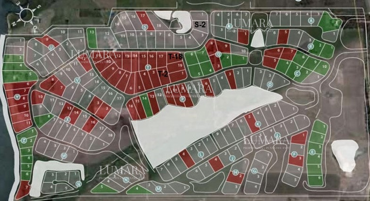 Terreno ID.3011 - 50 metros de costa, acepta financiacion, venta, chacra, Punta del Este, Uruguay, LAGUNA DE LOS CISNES