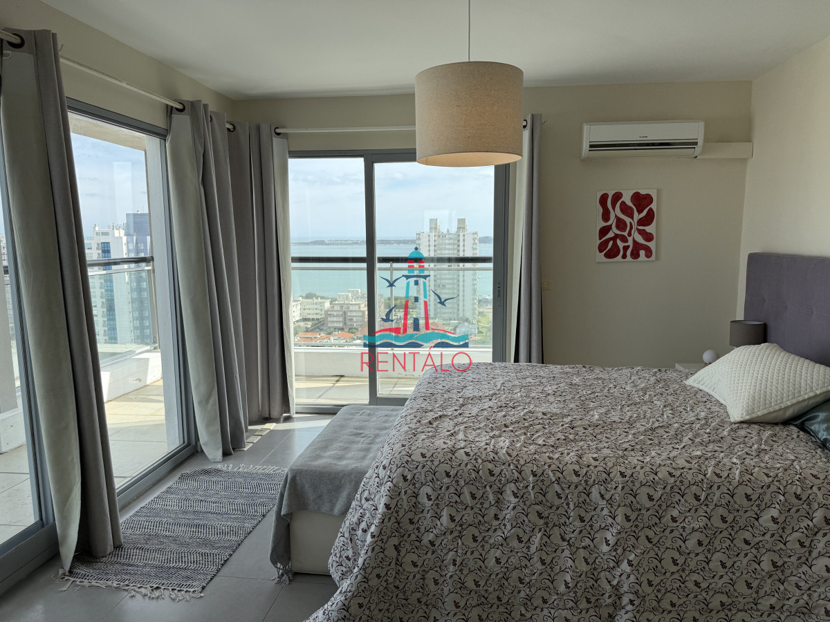 Apartamento ID.690 - ESPECTACULAR PENT HOUSE EN TORRE FRANCIA PUNTA DEL ESTE DE 2 DORMITORIOS