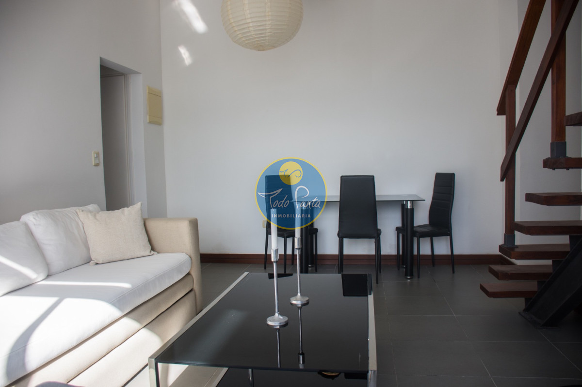 MANANTIALES A 200 metros del mar, divino apto. alquiler de temporada de 1 dormitorio, parrillero propio - TDP8727A
