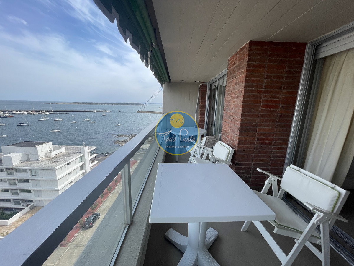 ALQUILER DE TEMPORADA DIVINO APARTAMENTO CON TODA LA VISTA AL PUERTO RECICLADO - TDP3791A