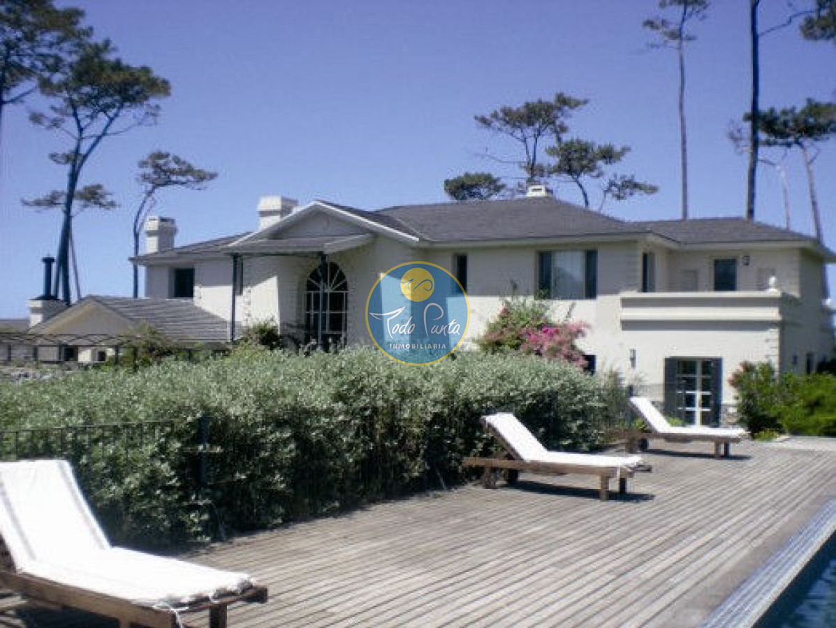 frente al mar, venta espectacular casa punta del este - tdp4538c