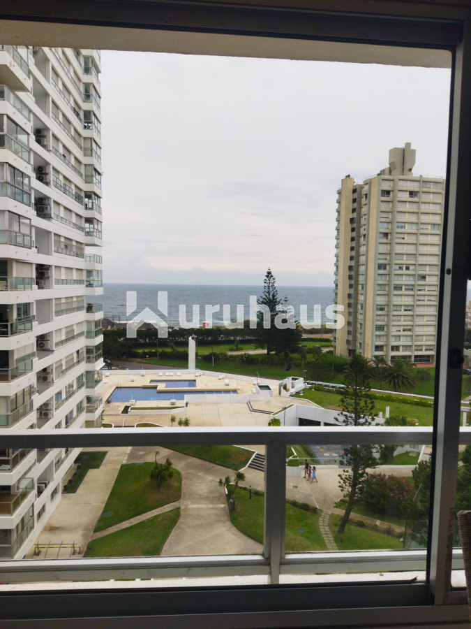 ALQUILER APARTAMENTO DOS DORMITORIOS PUNTA DEL ESTE EDIFCIO LINCOLN CENTER