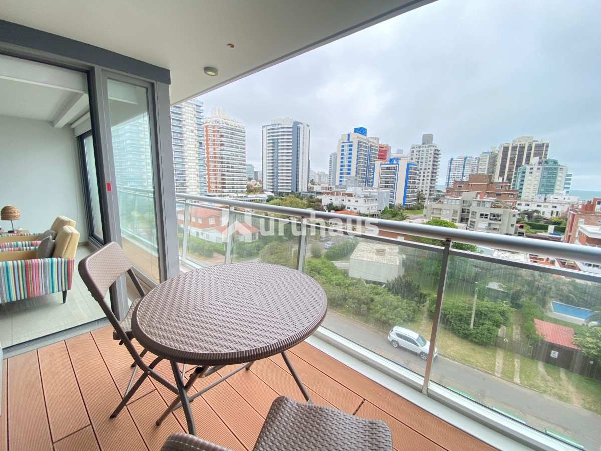 ALQUILER TEMPORAL UN DORMITORIO Y MEDIO EDIFICIO ONIX TERRAZA CON VISTA 