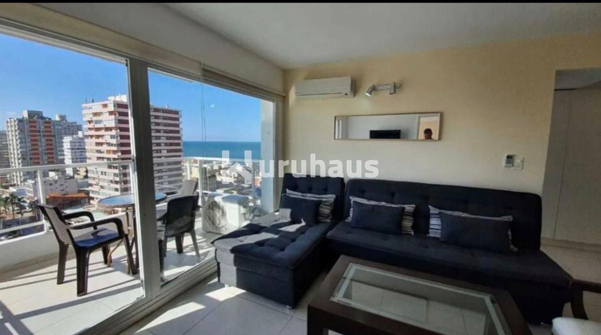 ALQUILER TEMPORAL APARTAMENTO DOS DORMITORIOS PUNTA DEL ESTE PENINSULA EDIFICIO LUX TOWER
