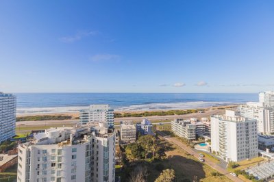 ALQUILER APARTAMENTO DOS DORMITORIOS PUNTA DEL ESTE BRAVA EDIFICIO WIND TOWER